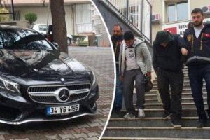 Lüks araçları çaldılar! Bir saatte...