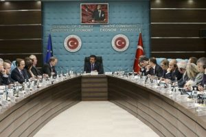 Zeybekci AB ülkelerinin büyükelçileriyle görüştü