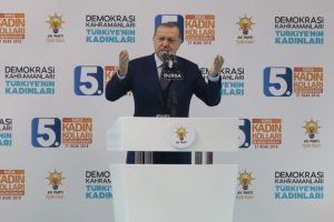 Cumhurbaşkanı Erdoğan Bursa İl Kadın Kolları Kongresi'nde konuştu