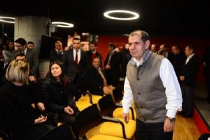 Dursun Özbek, Galatasaray'a veda etti