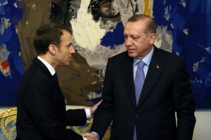 Erdoğan, Macron'la Zeytin Dalı'nı konuştu