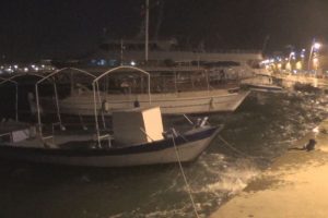 Marmaris lodosa teslim oldu