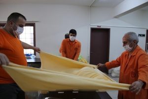 Cezaevinden Avrupa'ya nevresim ihraç ediliyor
