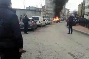 Alev alev yandı
