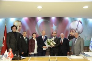 MMO Bursa Şubesi'nden Yıldırım Belediye Başkanı Edebali'ye ziyaret