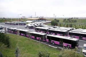 Erguvan otobüsler öğleden sonra iş başı yapacak