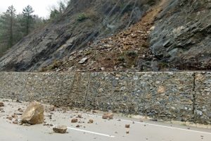 Bursa'da korkutan heyelan!