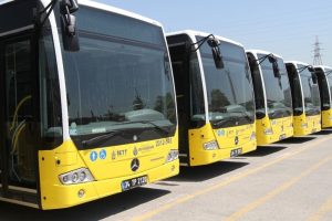 Eyleme katılan otobüs işletmecilerine yasal işlem