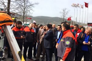 Bursagaz arama kurtarma ekibi göz doldurdu