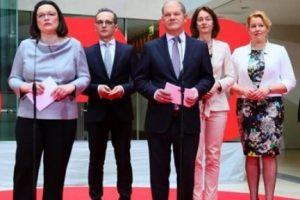 Almanya'da Sosyal Demokratlar'ın bakanları belli oldu