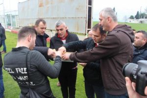Samsunspor'a moral ziyareti