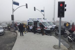 Sis kazaları beraberinde getirdi: 1 ölü, 3 yaralı
