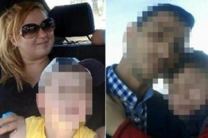 7 yaşındaki oğlunun gözü önünde dehşet saçtı!