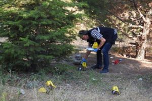 Tehdit edildi, 112'yi aramaktan vazgeçti