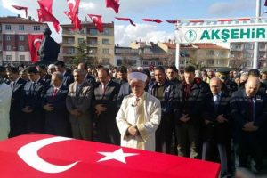Konyalı şehit dualarla son yolculuğuna uğurlandı