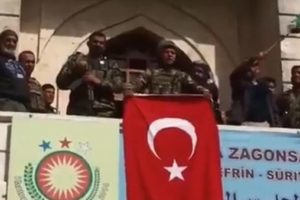 TSK resmen ilan etti! İşte Afrin'den çok çarpıcı görüntü!