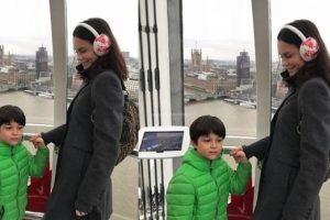 Ebru Şallı soluğu Londra'da aldı