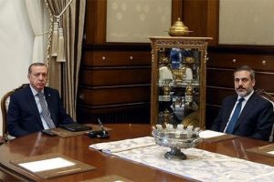 Erdoğan, MİT Müsteşarı Fidan'ı kabul etti