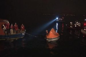 Kadıköy'de denizde arama kurtarma tatbikatı