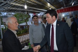 CHP Bursa Milletvekili Aydın arazileri ellerinden alınan köylüleri ziyaret etti