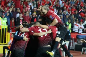 A Milli Takım bir basamak yükseldi