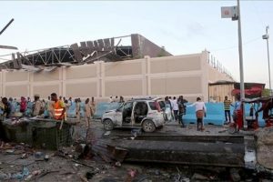 Somali'de stadyumda patlama