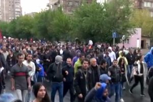 Ermenistan'da 217 kişi gözaltına alındı