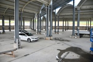 Bursa İnegöl'de Akhisar kapalı pazar yerinde sona gelindi
