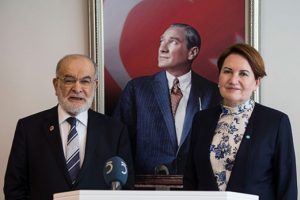 Karamollaoğlu ile Akşener bir araya geldi!