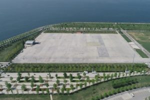 1 Mayıs çalışmaları havadan görüntülendi