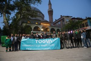 Bursa'da Dündar'dan TÜGVA Osmangazi'ye ziyaret