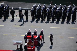 Özden Örnek MİLGEM'le uğurlandı