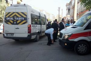 Aksaray'da öğrenci servisi kaza yaptı: 10 yaralı