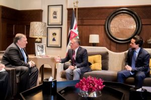 Pompeo, Ürdün Kralı ile görüştü