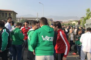 110 Bursaspor taraftarı umreye uğurlandı