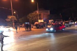 Bursa'da gece yarısı drift partisi