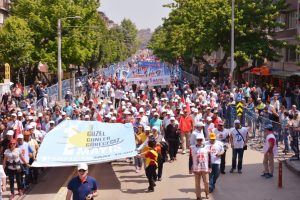 Bursa'da 1 Mayıs coşkusu