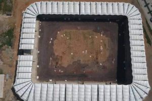Turgutlu Stadı'nın çatısı tamamlandı