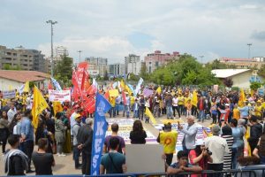 Güneydoğu'da 1 Mayıs kutlamaları