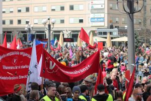 Stockholm'de 1 Mayıs kutlamaları