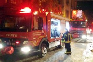 Manisa'da korkutan yangın
