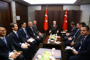 Erdoğan, Hyundai yöneticilerini kabul etti
