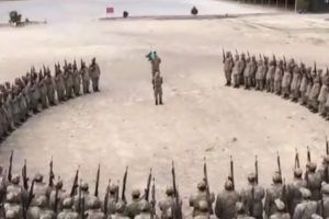 Mehmetçiğin marşı göğüs kabarttı