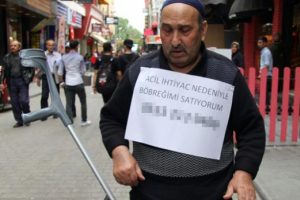 9 bin 900 lira için böbreğini satışa çıkardı