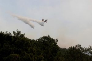 Hatay'daki orman yangını iki gündür söndürülemiyor