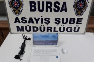 Bursa'da iş yerinden hırsızlık!