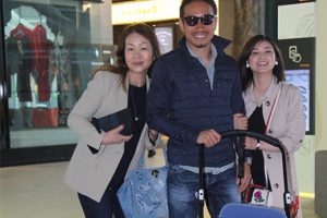 Nagatomo ailesi ilgi odağı oldu