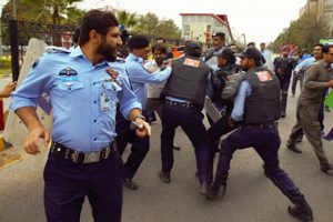 Basın Özgürlüğü Günü'nde polis müdahalesi