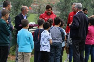 Öğrencilerden Yeni Malatyaspor'a ziyaret