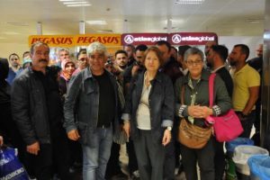 Yolcular, sis mağduru oldu